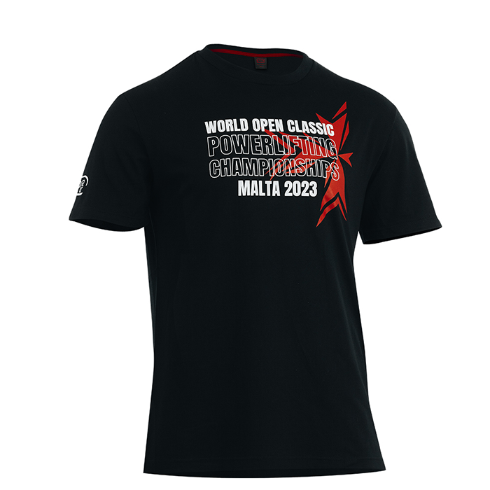 Bilde av 2023 World Classic Open Powerlifting Champ T-shirt