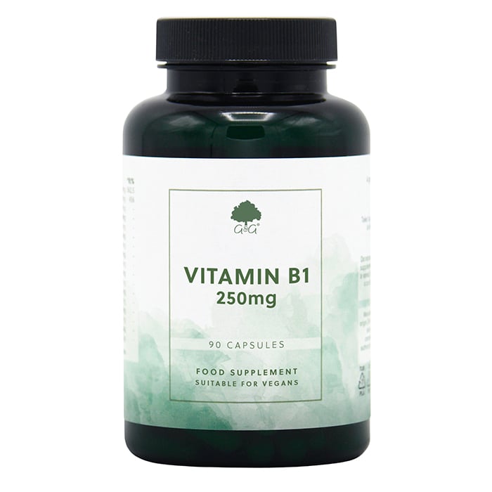 Vitamin B-1 250mg 90 kapsler