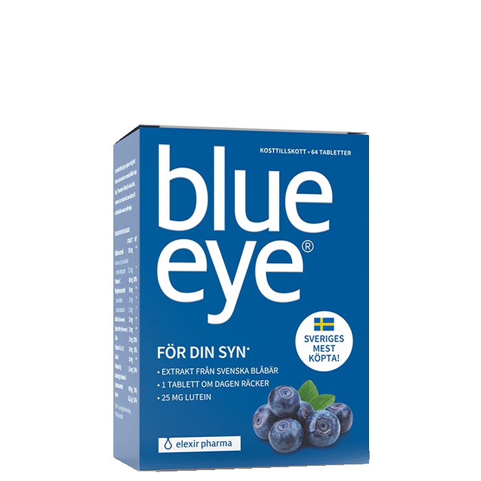 Bilde av Blue Eye, Blåbærekstrakt, 64 Tabletter